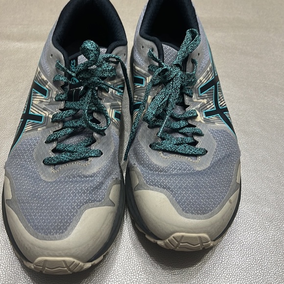 ASICS Gel scram 6 Size 10 gray, aqua. - Picture 5 of 7